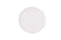 Scalloped Dinner Plate Cream 11" (Set of 4)