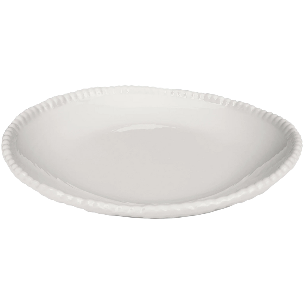 Beaded Salad Plate Cream 8.5" Cream (Set of 4)