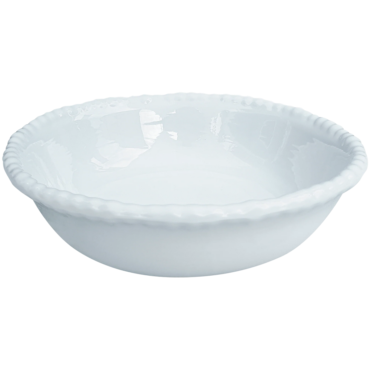 Beaded Soup/Cereal Bowl White (Set of 4)