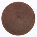 Brown Tone Round Placemats
