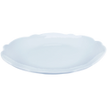 Scalloped Dinner Plate White 11" (Set of 4)