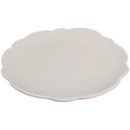 Scalloped Salad Plate Stone 9" (Set of 4)