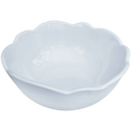 Scallop Soup/Cereal Bowl White (Set of 4)