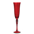 Flared Flute with Ornate Stem 10" (Set of 4)