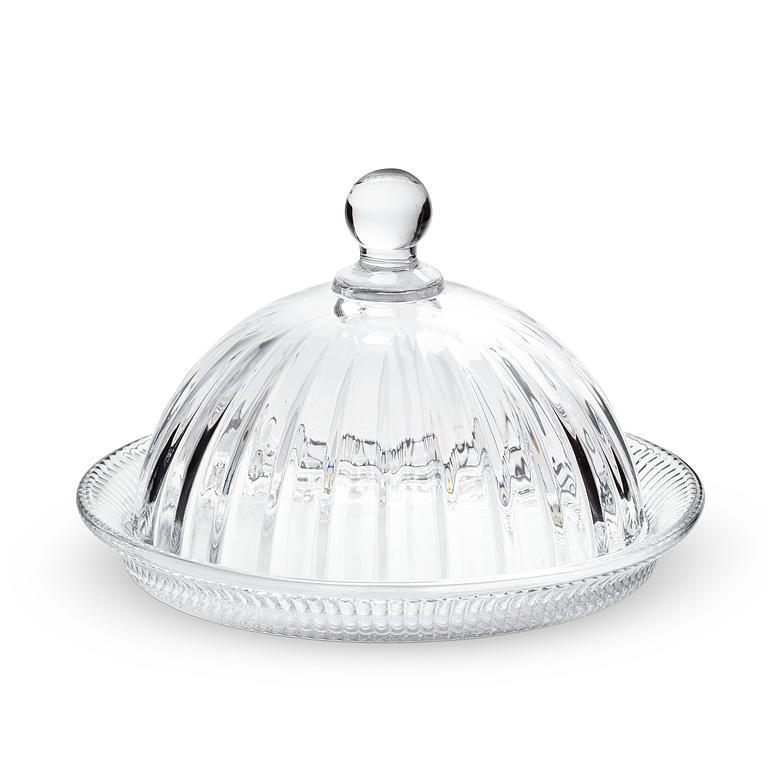 Low Optic Round Dish with Lid 5.5"