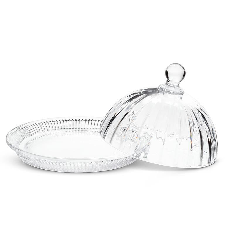 Low Optic Round Dish with Lid 5.5"