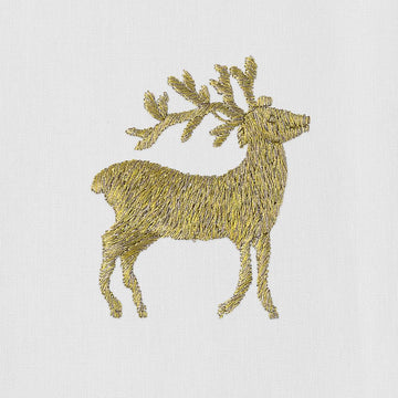 Reindeer Gold Towel