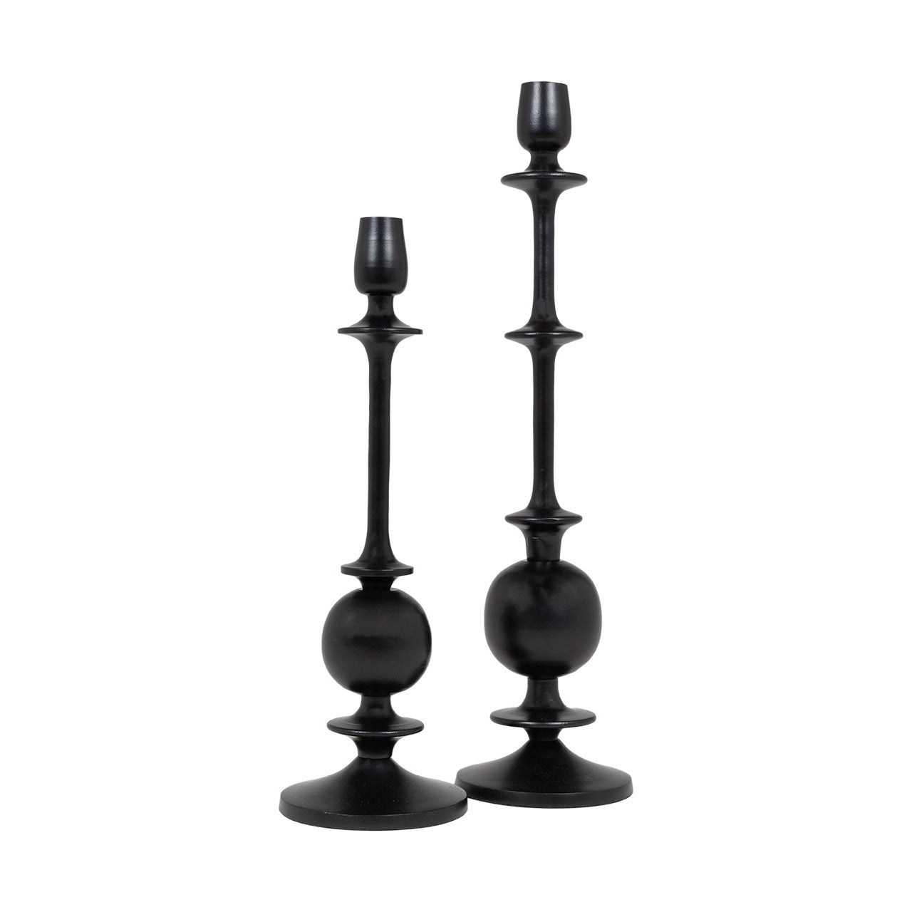 Madoc Candleholders -Set 2 5"D x 19"H