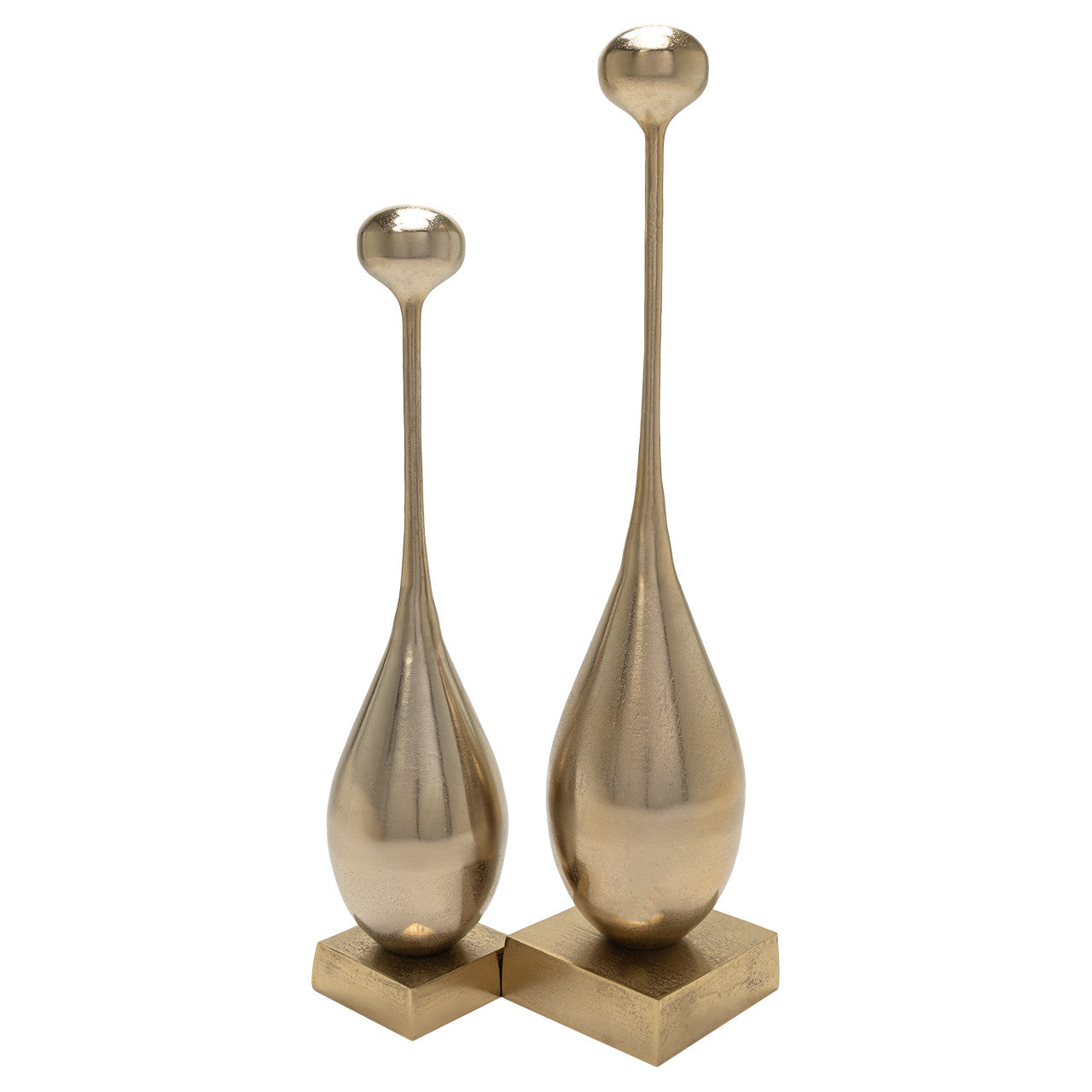 Prelix Candleholders -Set 2 6"L x 6"W x 28"H