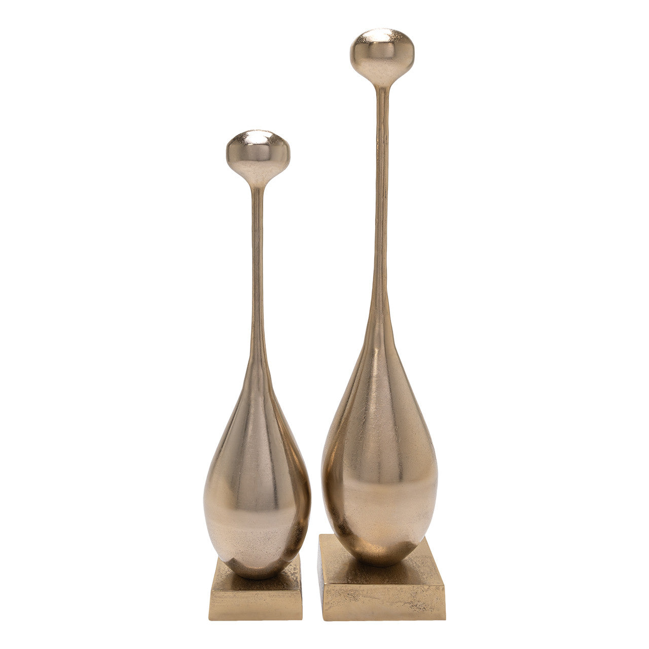 Prelix Candleholders -Set 2 6"L x 6"W x 28"H