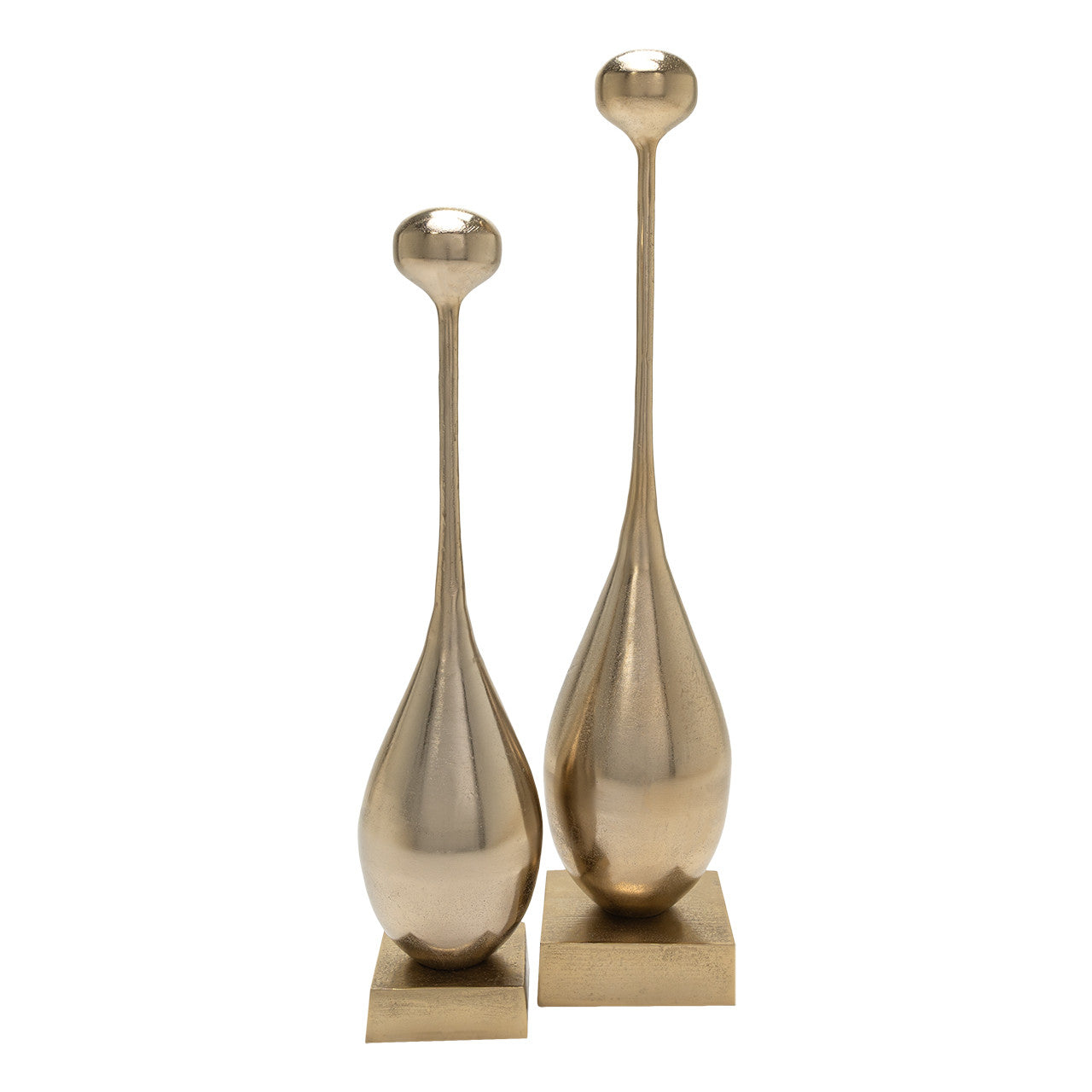 Prelix Candleholders -Set 2 6"L x 6"W x 28"H