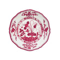 VIDA Faenza 9" Salad Plate Set of 4 (Deep Pink and White)