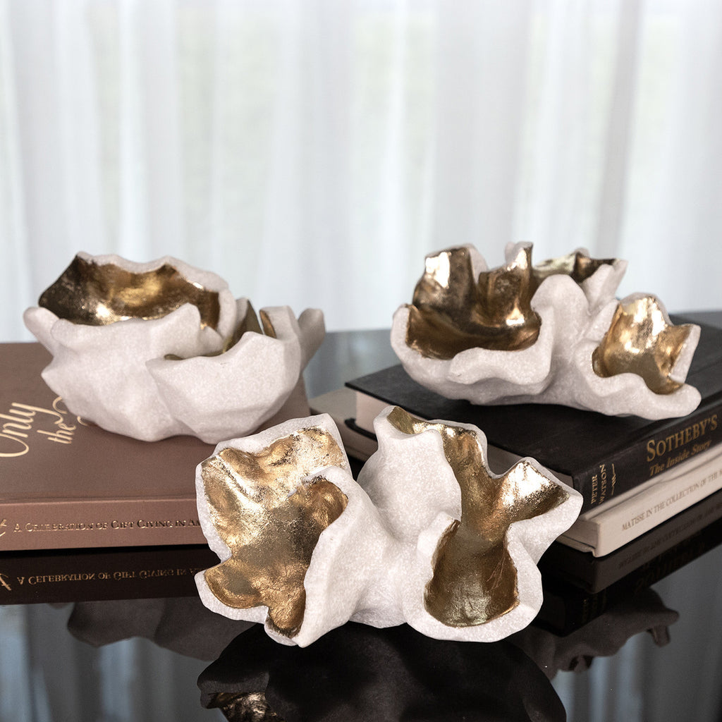 Popcorn Sculptures -Set 3 7"L x 5"W x 3.5"H