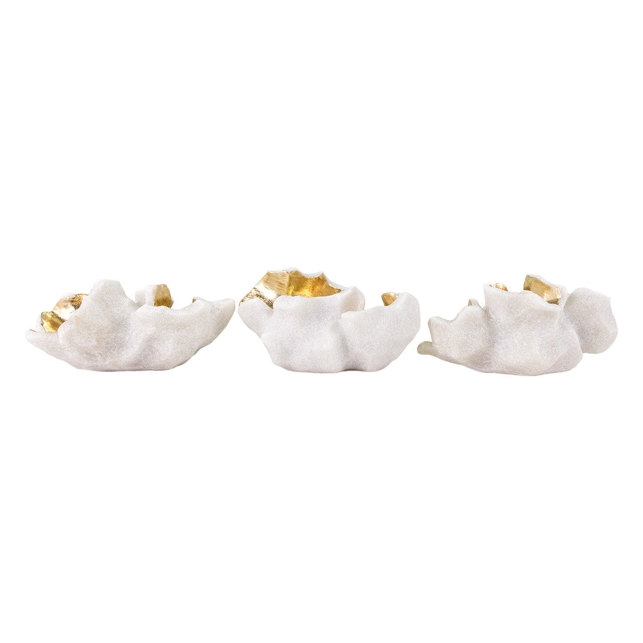 Popcorn Sculptures -Set 3 7"L x 5"W x 3.5"H