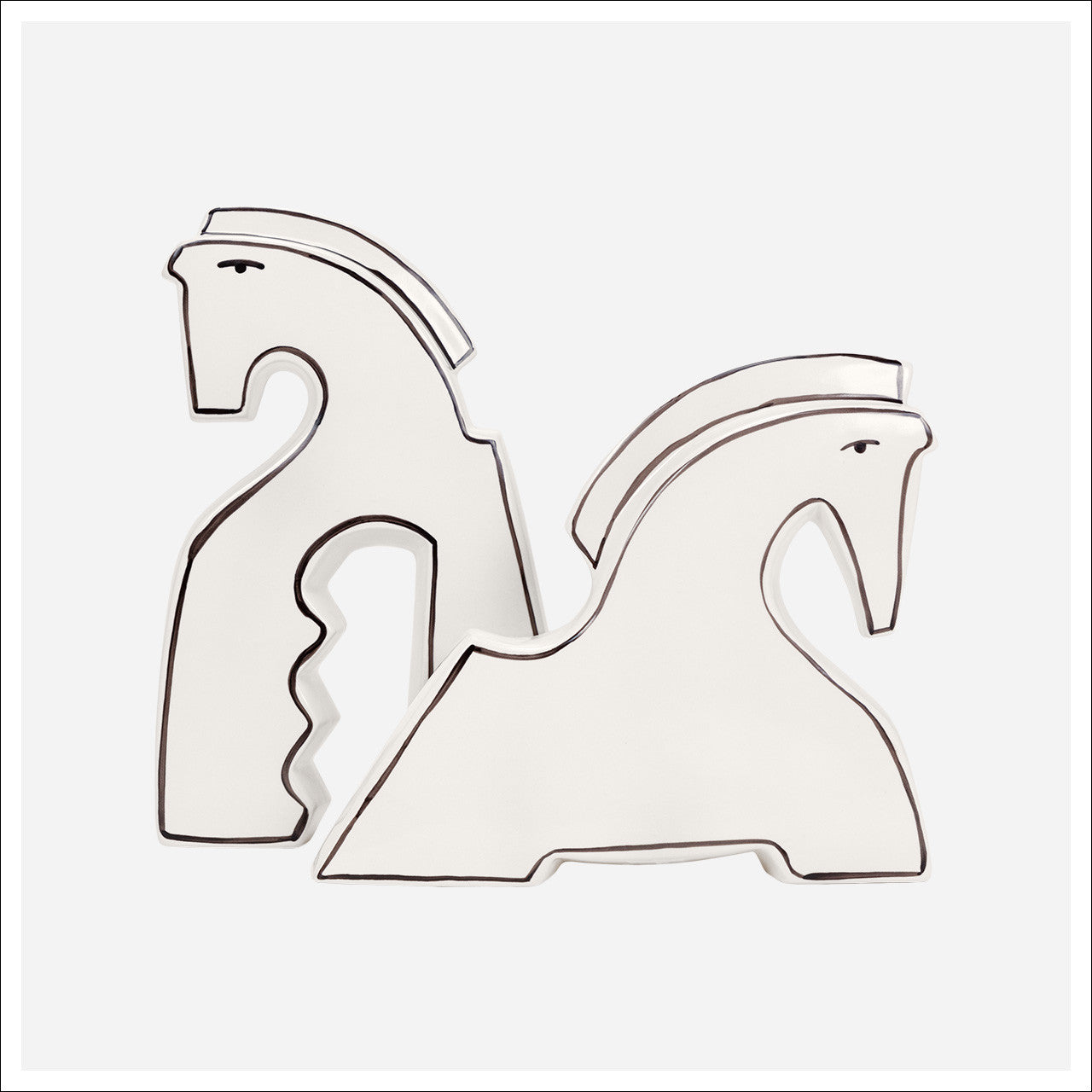 Holten Sculptures -Set 2 10"L x 2.5"W x 15"H