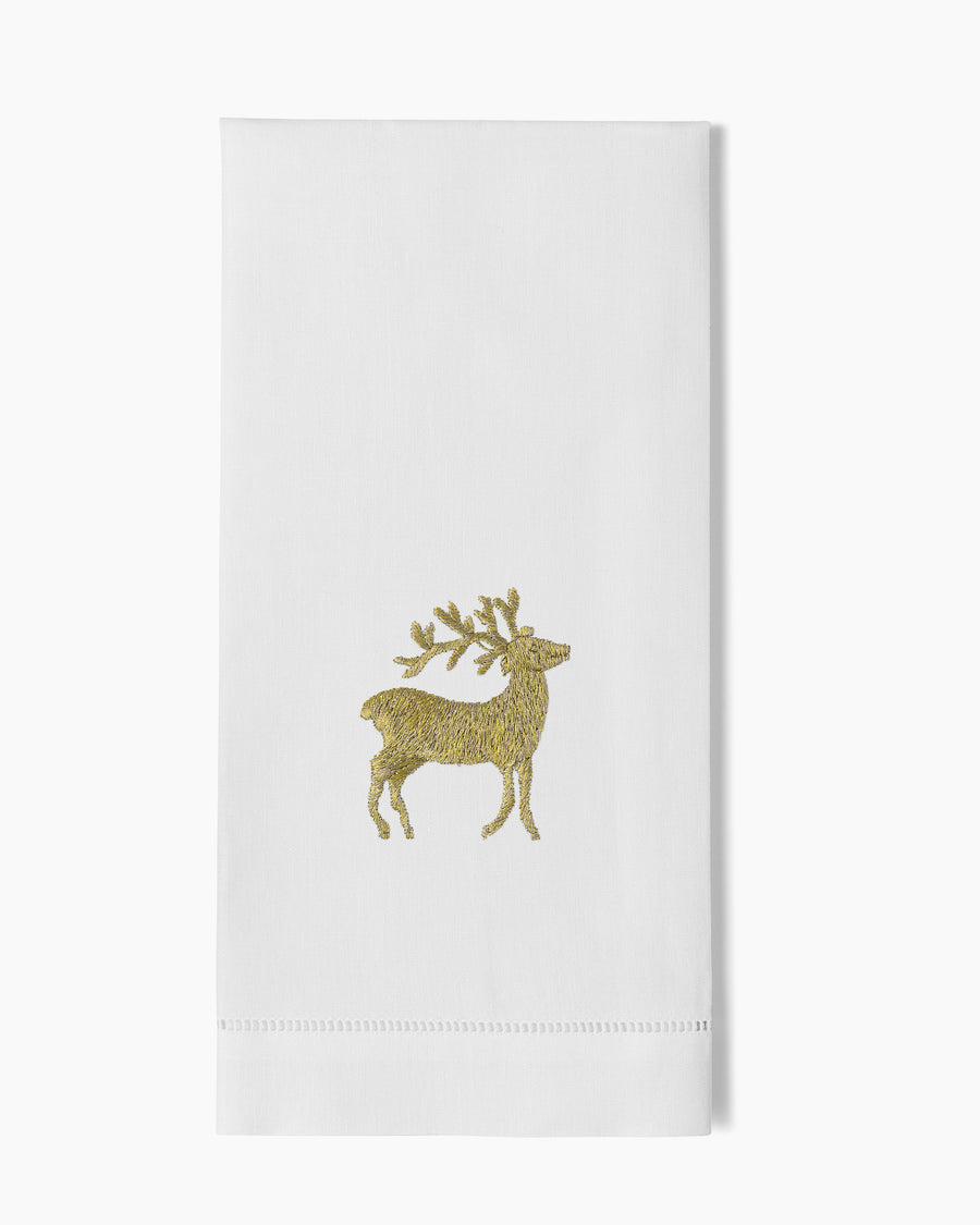 Reindeer Gold Towel