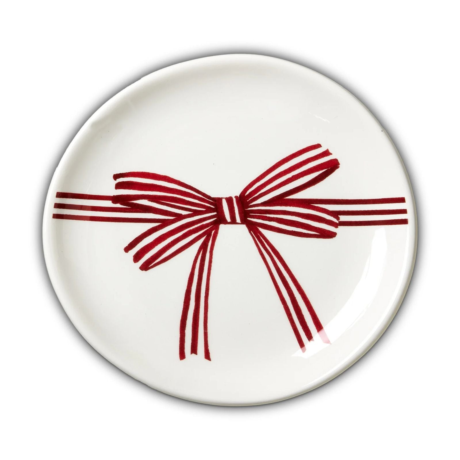 Bow Appetizer Plate 6.5" x 6.5" x 0.87"