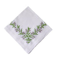 Wild Berry Vine Embroidered Napkin Lilac  (Set of 4)