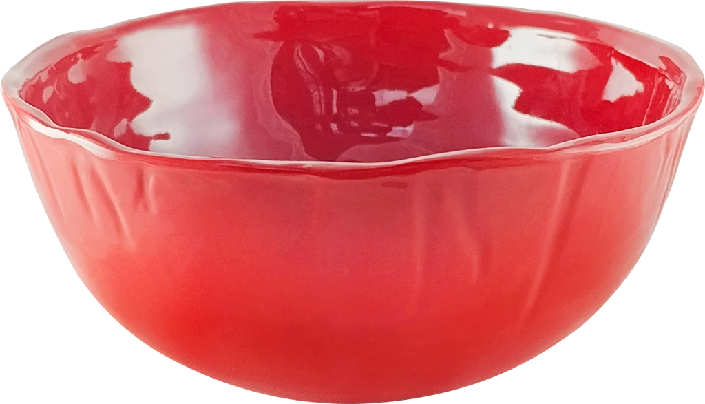 6.8" Soup/Serving Bowl Solid Red