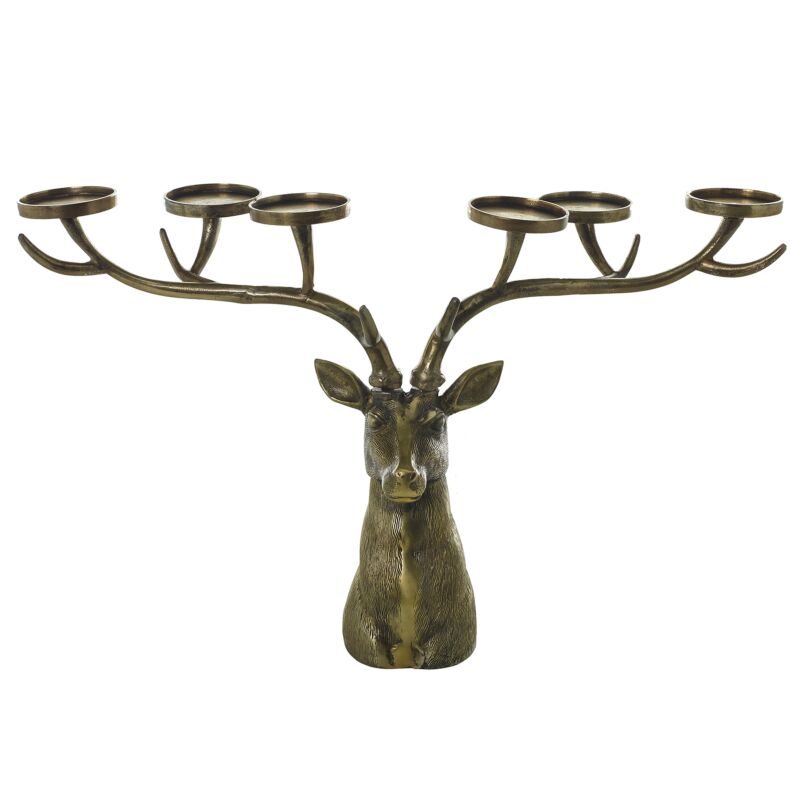 Stag Collection Candleholder 35.5" X 11.5" X 21"