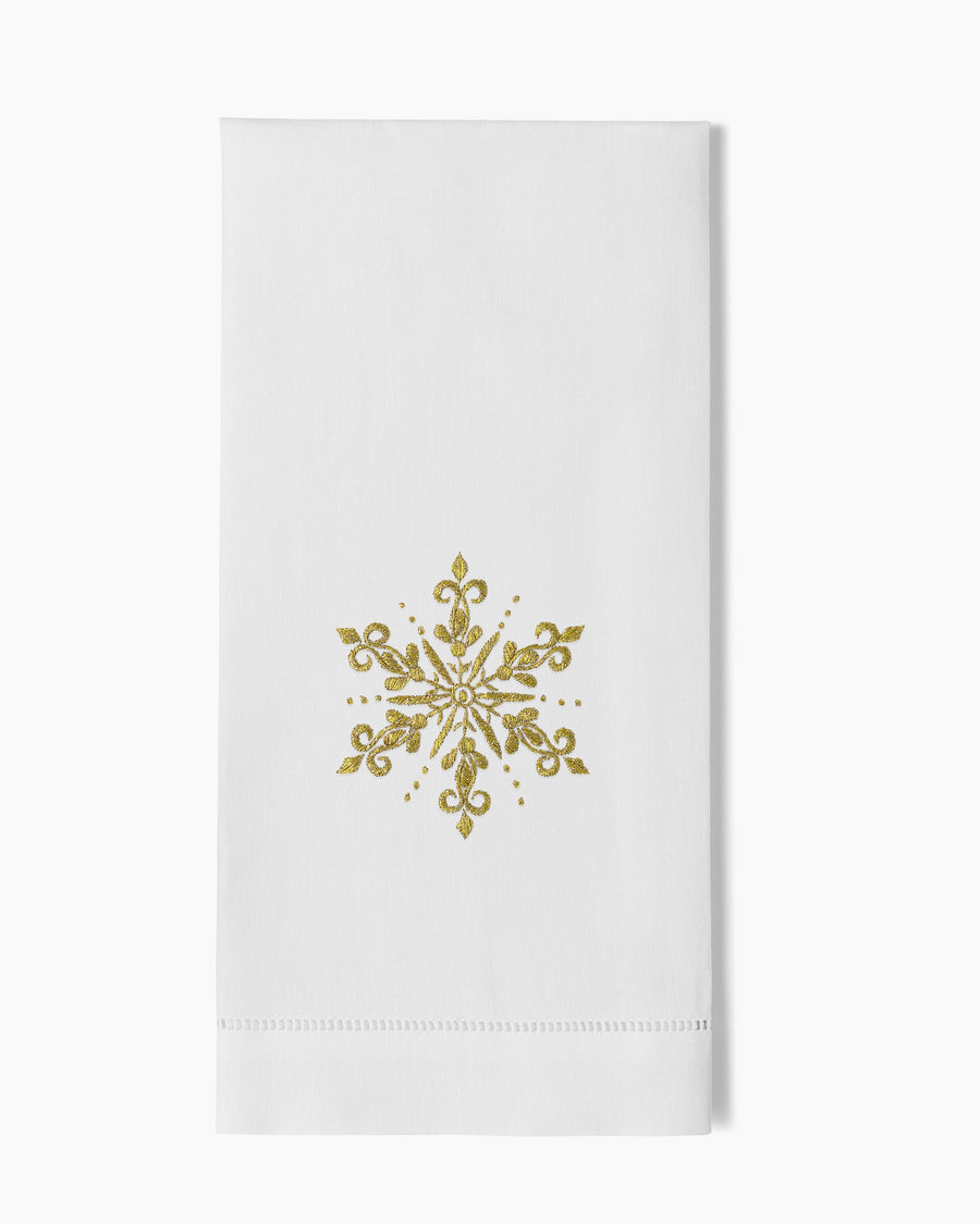 Snowflake Gold Towel