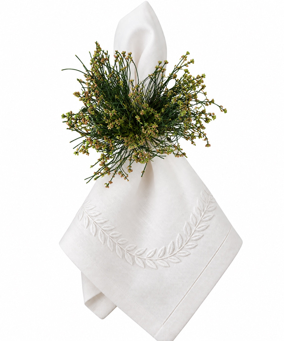 Cypress Bloom Napkin Ring (Set of 4)