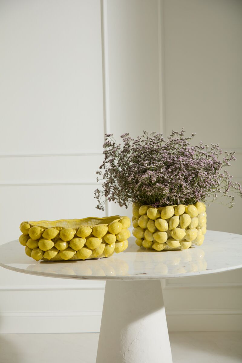 Layered Lemon Pot 13.5"x 7.75"