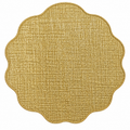 Victoria Oval Scallop Placemat - 20"x16"