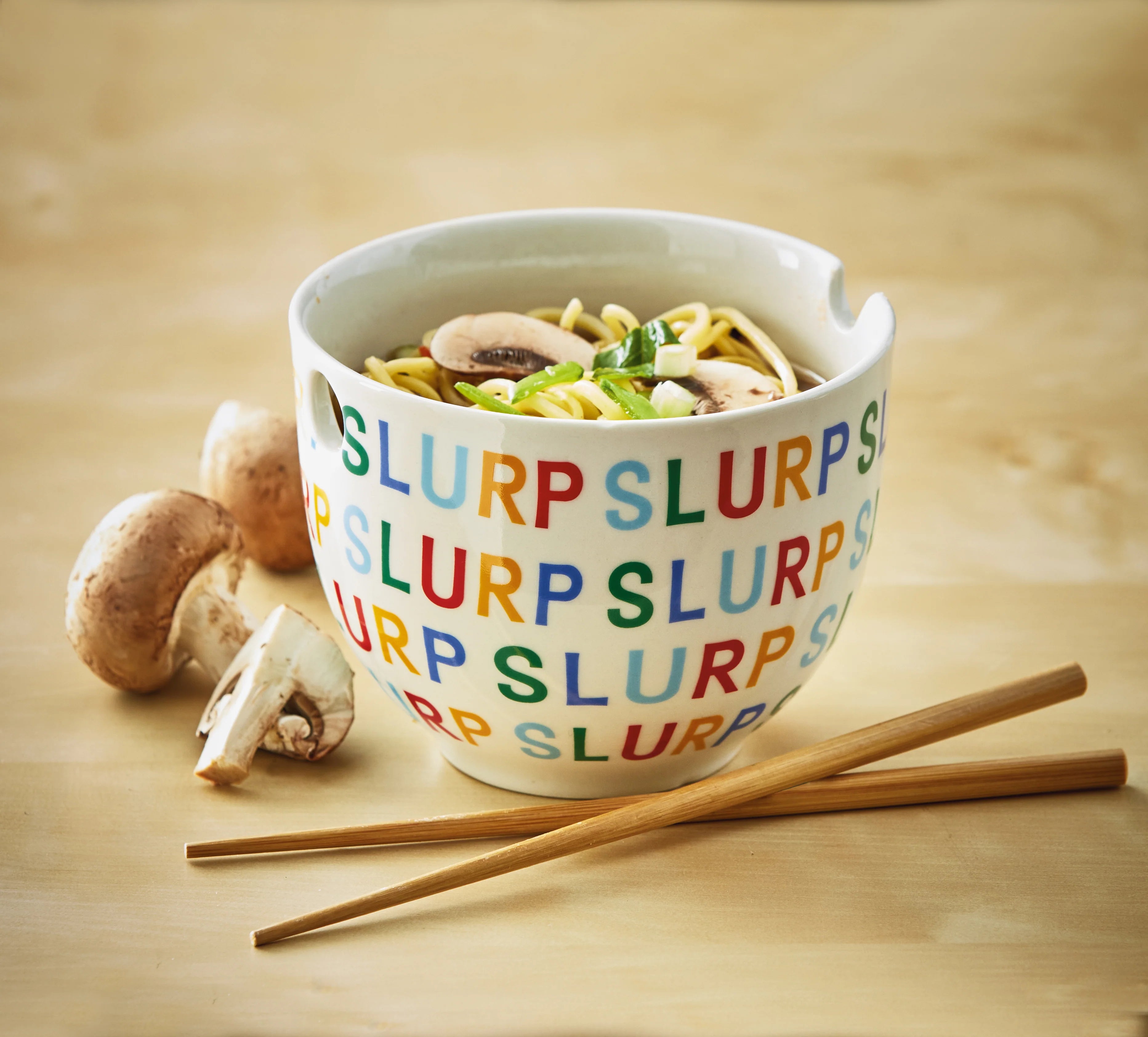 Slurp Noodle Bowl Set Of 2 5" x 5" x 3.9"