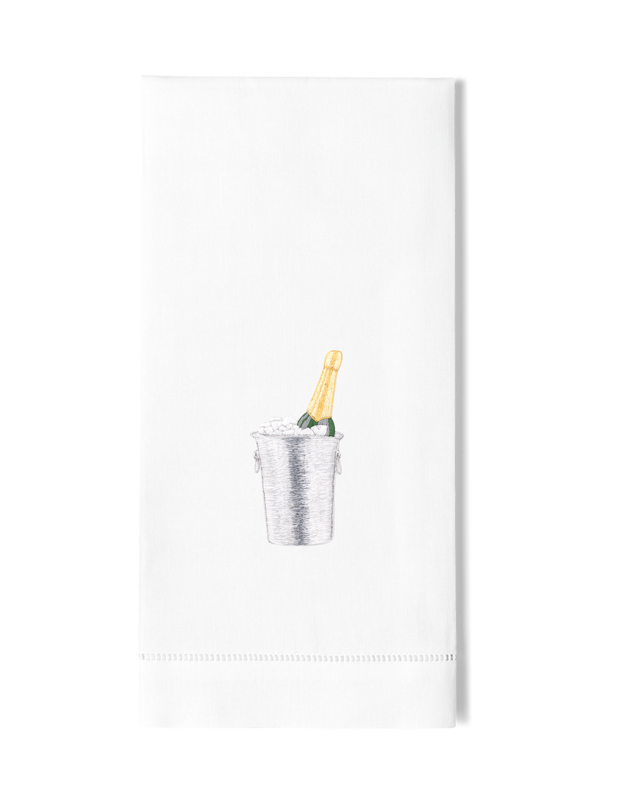Champagne On Ice Towel