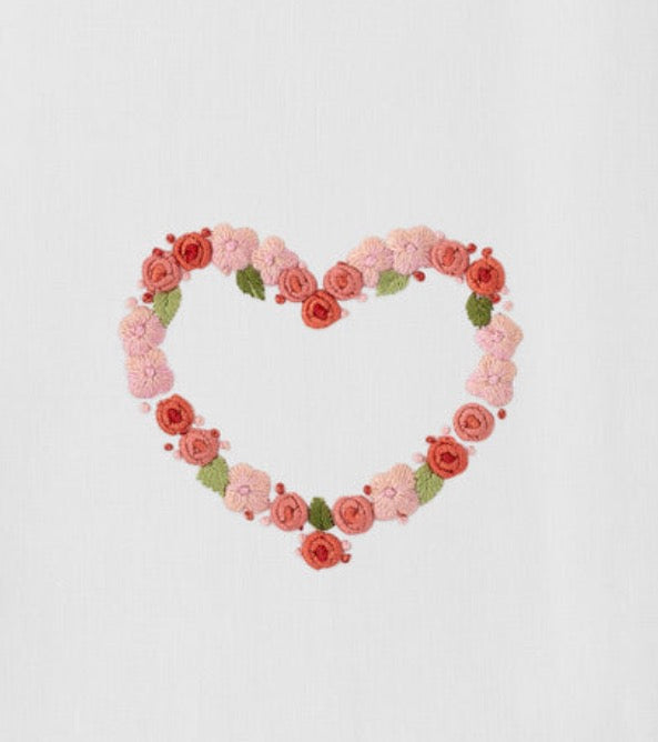 Flower Heart Towel