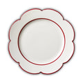 4 Festive Scallop Dinner Plate