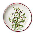 4 Winter Berries Salad Plate 8.5" x 8.5" x 0.94"
