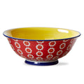 Flower Dot Ramen Bowl 7.8" x 7.8" x 3"