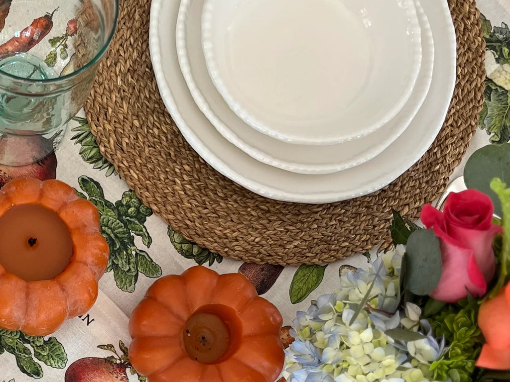 Beaded Soup/Cereal Bowl Stone (Set of 4)