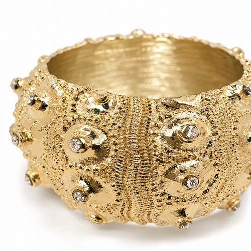 24K Gold Shell Napkin Ring (Set of 4)