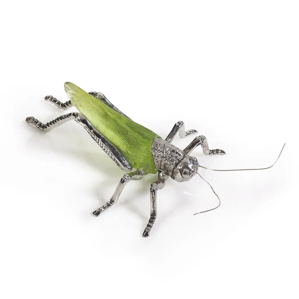 Decorative Green Grasshopper