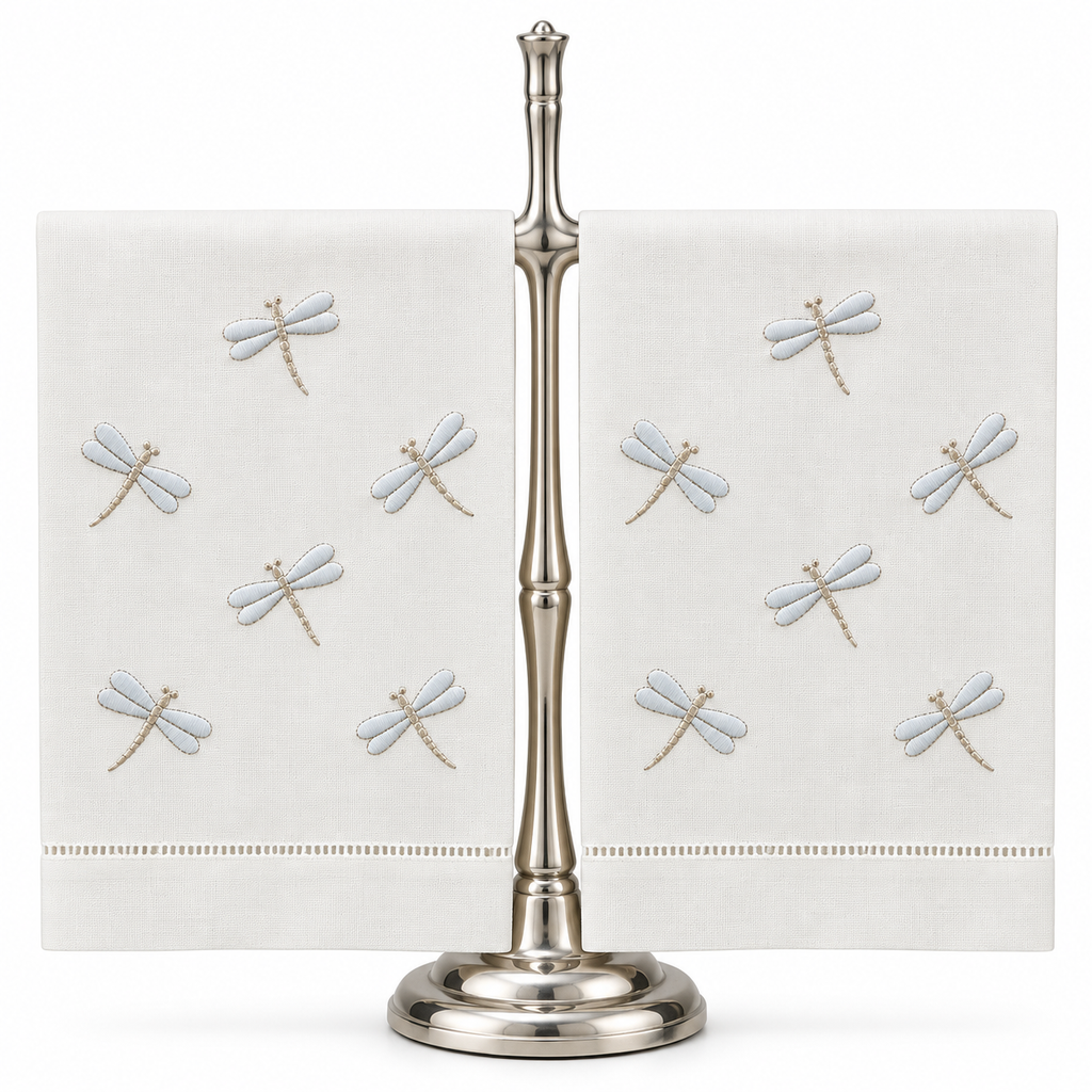 The Jardin de Libellules Hand Towel 14” x 22”