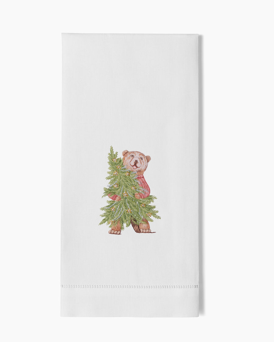 Bear Tree Hug Towel