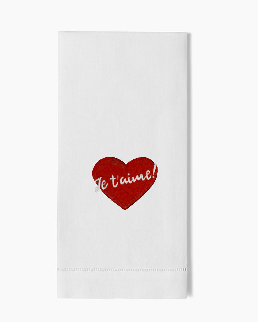 Je T'Aime Towel