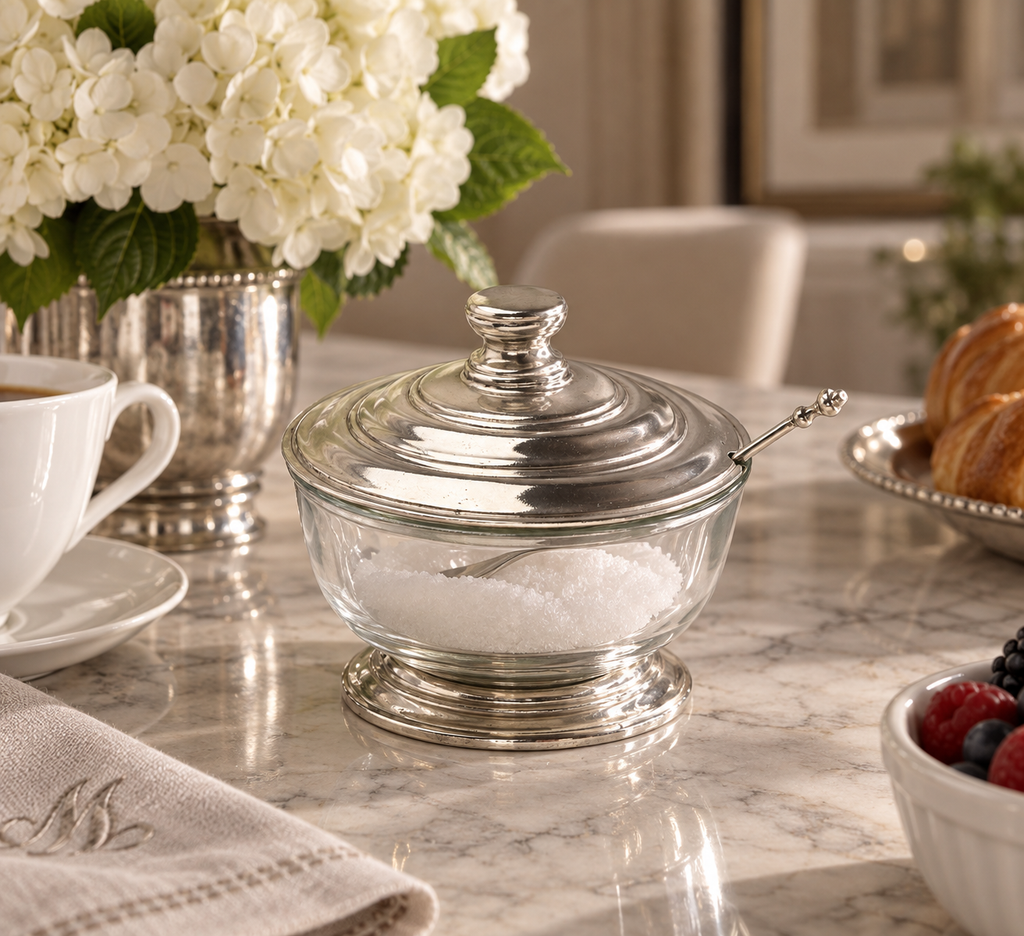 James Condiment Jar with Spoon