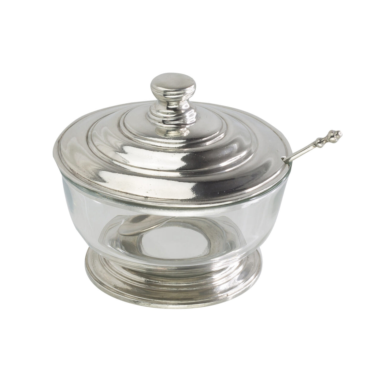 James Condiment Jar with Spoon