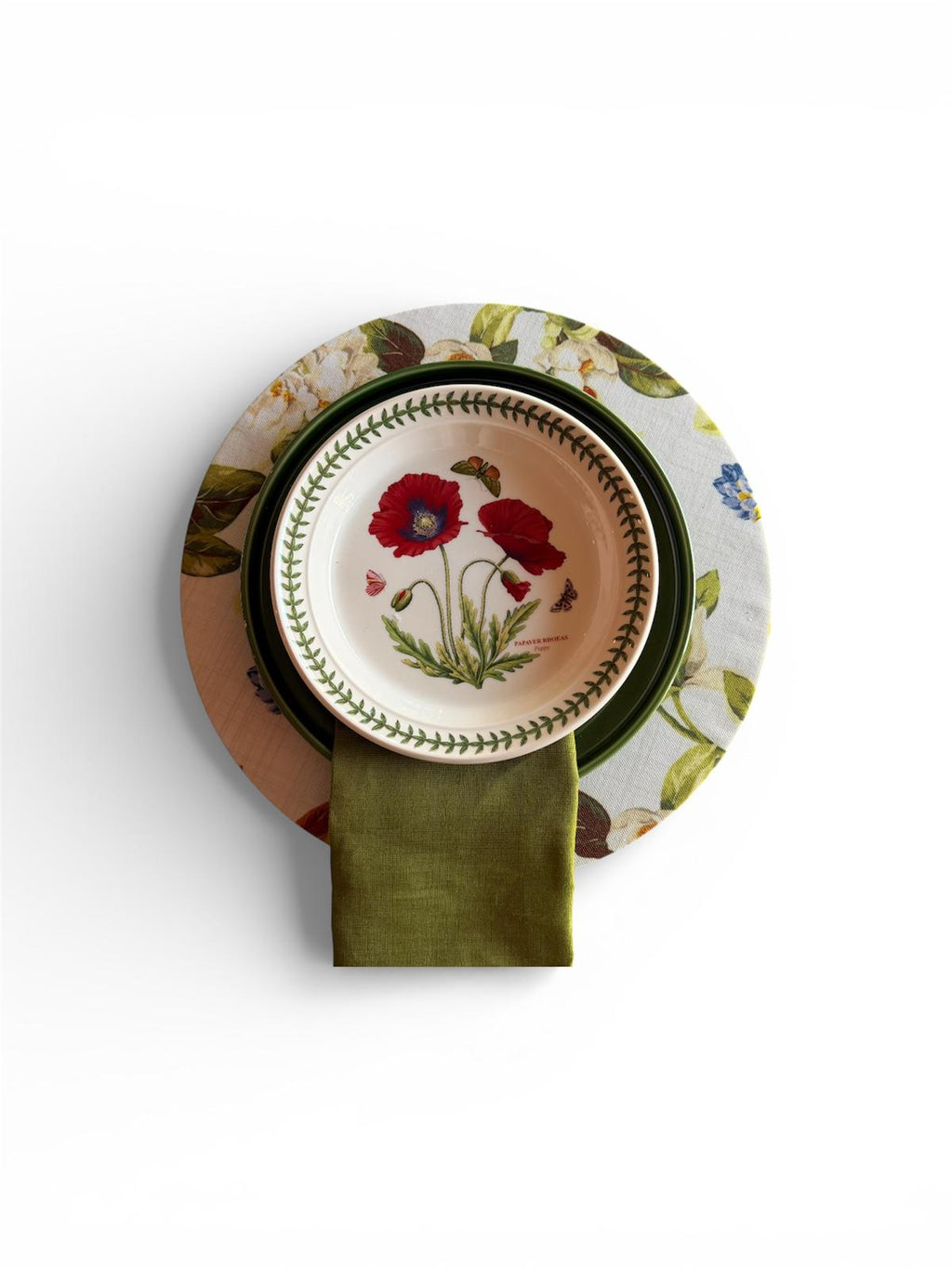 WHITE MAGNOLIA Placemat Set of 4