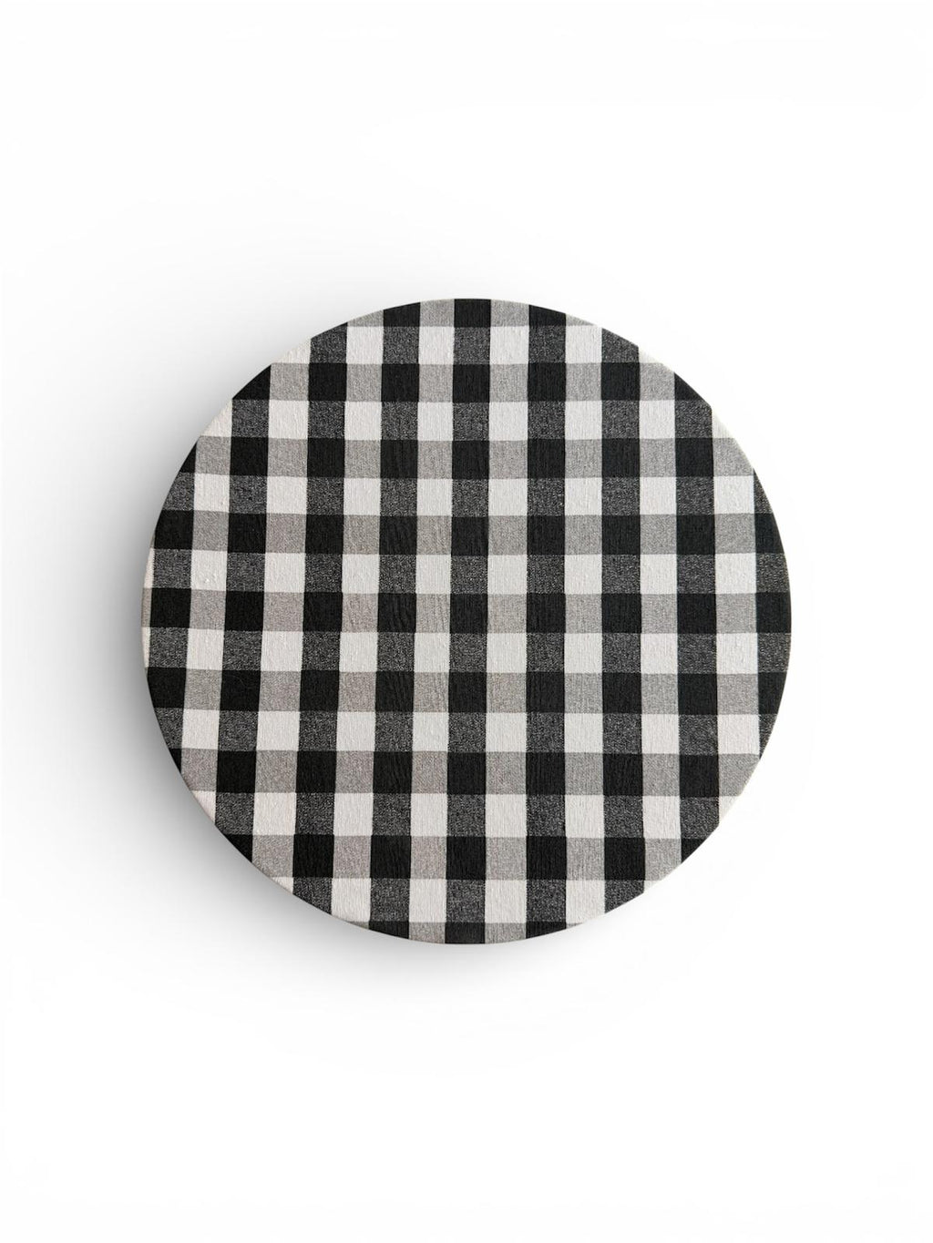Gingham Black & White Placemat Set of 4