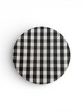 Gingham Black & White Placemat Set of 4