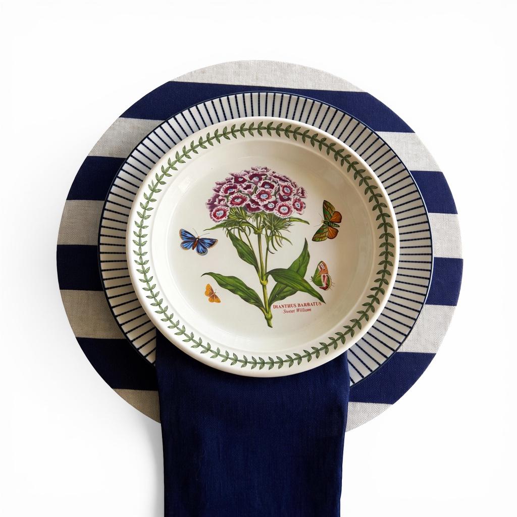 NAVY STRIPES Placemats Set 4