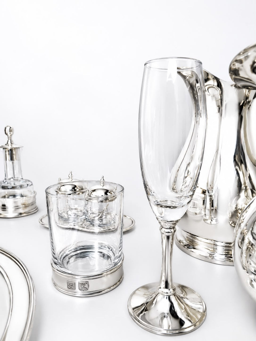 Old Fashion Glass Set 3.15” DIA, 4”, 13 OZ