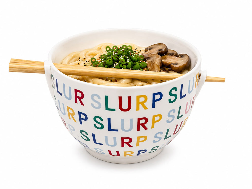 Slurp Noodle Bowl Set Of 2 5" x 5" x 3.9"