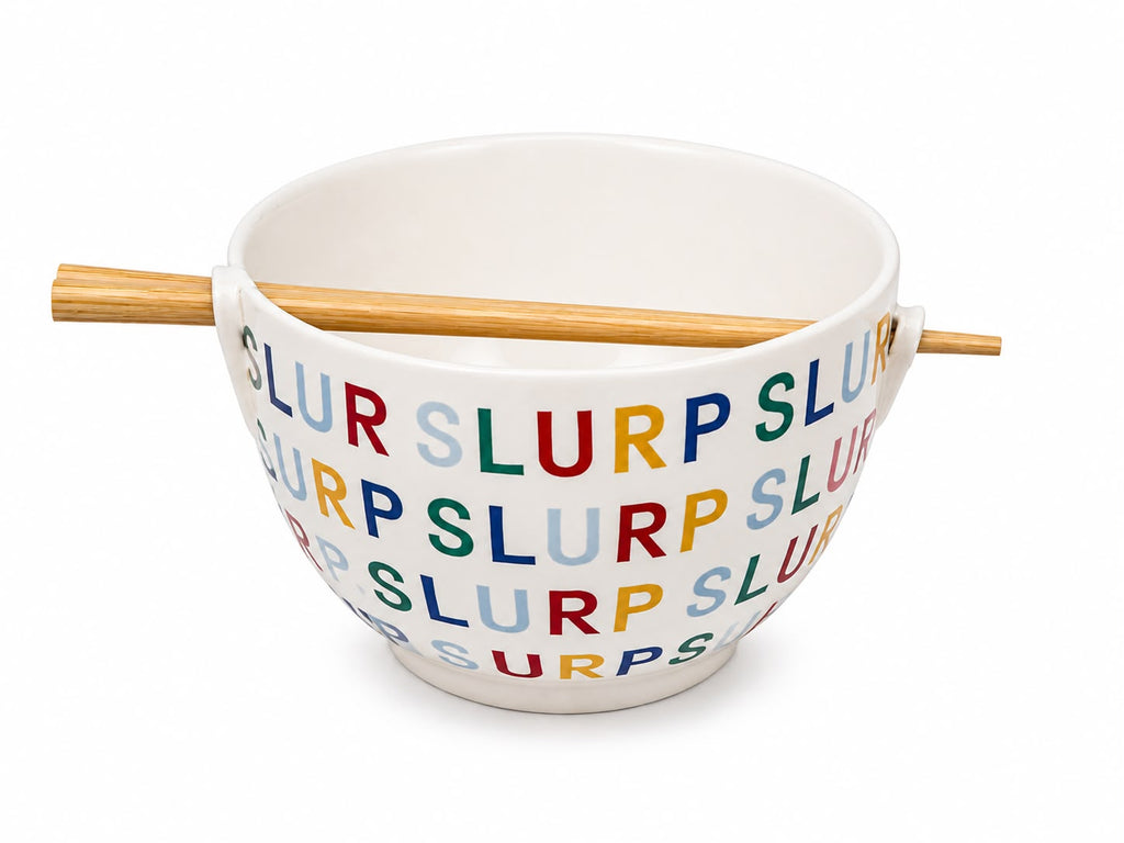 Slurp Noodle Bowl Set Of 2 5" x 5" x 3.9"