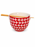 Yuki Noodle Bowl Set Of 2 5" x 5" x 3.9"